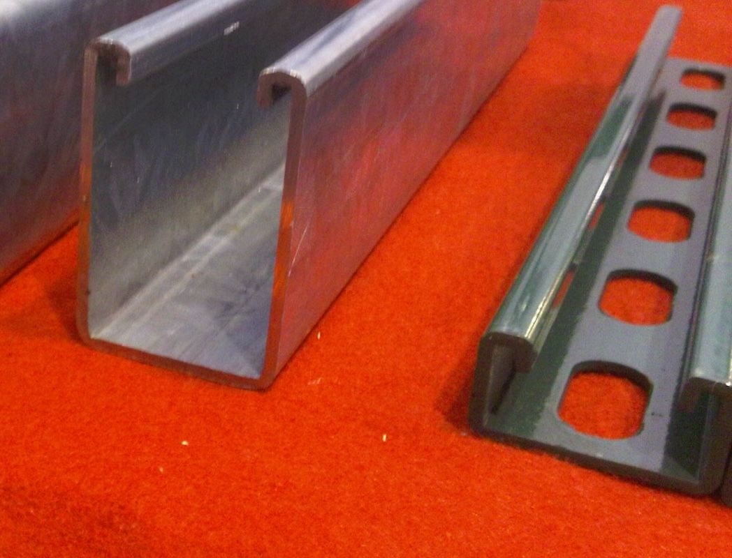 Perforated U Channels